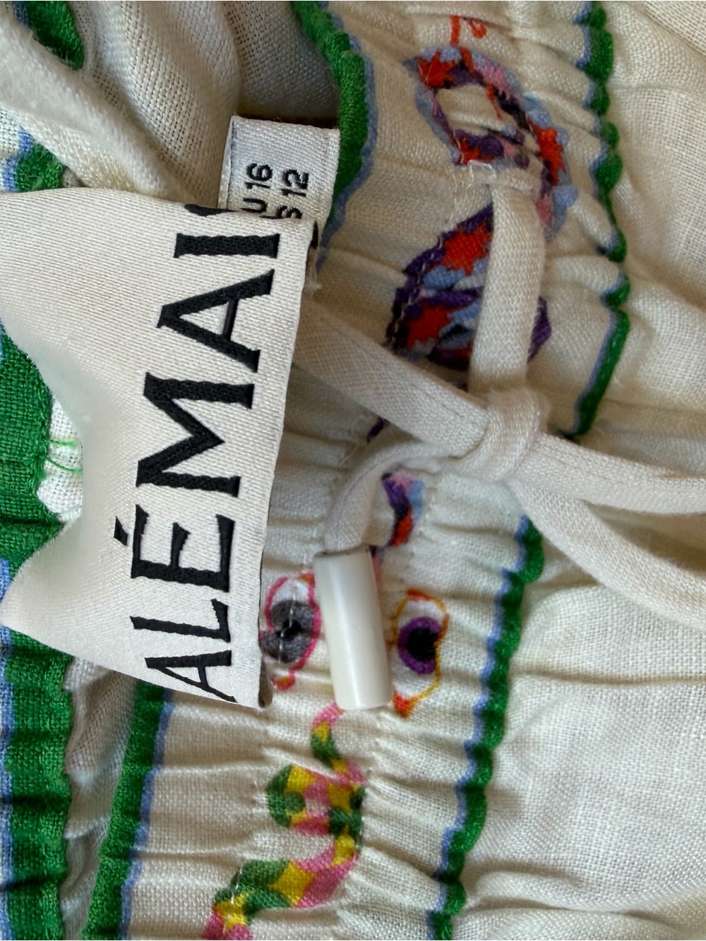 Alemais Printed Linen Shorts - Picture 3 of 3